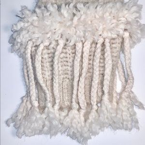 ☆ oversized sweater with fringe bell sleeves ☆